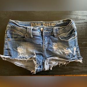 Shortie Jean Shorts